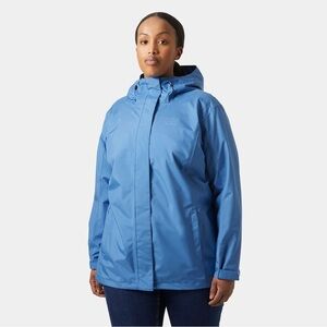 Helly Hansen. Women's Seven J Plus Rain Jacket. Azurite. Size Large.